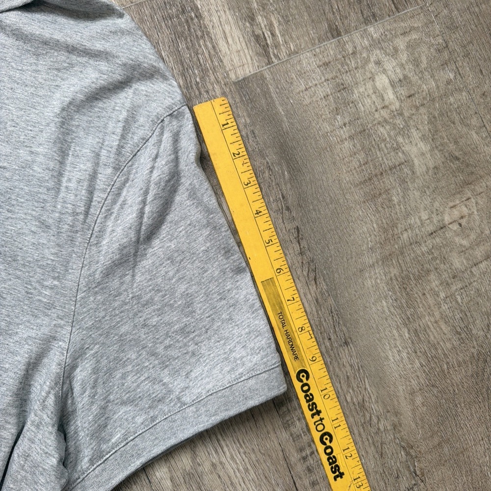 NEW MICHAEL KORS mens polo SIZE XXL heather GRAY NWT soft - Picture 8 of 11